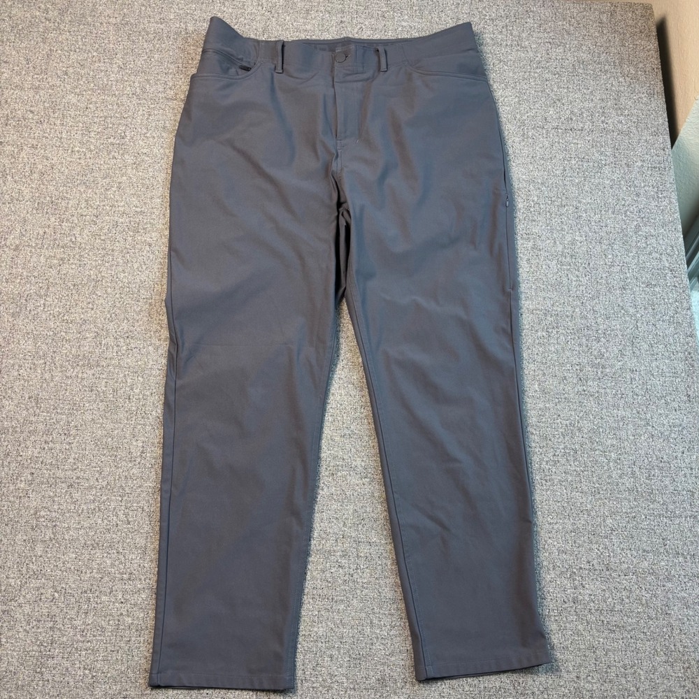 Under Armour Pants Mens 38x30 Grey Golf Performance Tapered Five Pocket Stretch